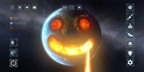 星球爆炸模拟器内置功能菜单版