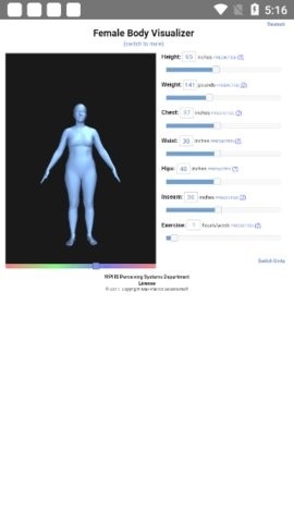 bodyvisualizer在线模拟器